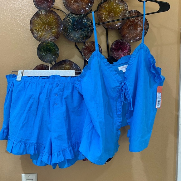 Blue Ruffled Two-Piece Set colsie - Picture 3 of 7